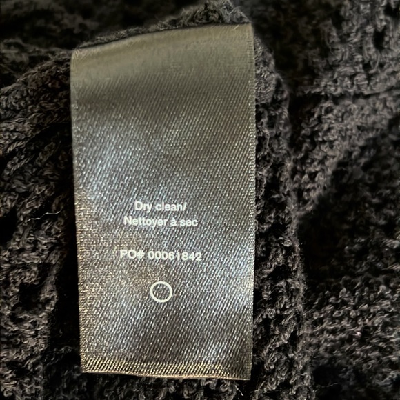 Rag & Bone Renee Crochet Knit Midi Dress Black NWOT - Picture 13 of 16